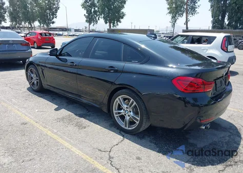 2018 BMW 430I Gran Coupe from USA, damaged, VIN WBA4J1C52JBM10569